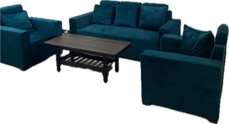 5 Seater Sofa Set with Table